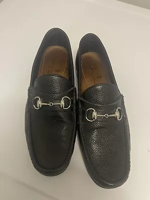 Martin Dingman Monte Carlo Horse Bit Oiled Saddle Leather Driving Loafer Sz 9 • $70