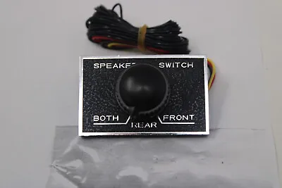 Vintage Car Auto Truck Radio Speaker Front Rear Under Dash Speaker Switch (mono) • $6.49