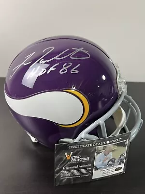 Fran Tarkenton Autographed Signed Minnesota Vikings Full Size Helmet /500 • $20.50