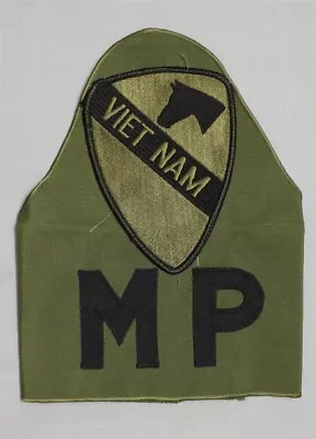 U.S. Army 1st Cavalry Div Vietnam  MP  Military Police Armband (#1210)  • $19.95