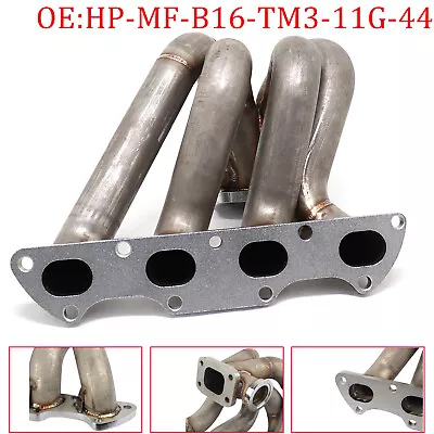 Hp Series Top Mount Equal Length T3 Turbo Manifold For Civic B16 B18  • $179.99