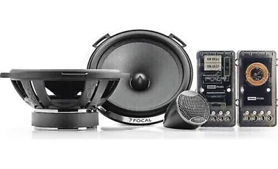 Focal Ps-165v1 6.5  80w Rms Expert Component Speakers Tweeters Crossovers New • $379.95