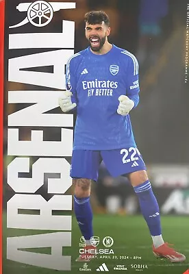 Arsenal V Chelsea Official Match Day Programme 23-04-24 / Tues 23rd April 2024 • £3.99