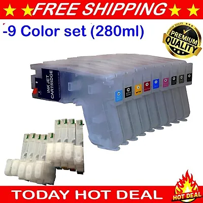 Refillable Empty Ink Cartridge T5801/T5809 For Epson Stylus Pro 3880 3800 • $215