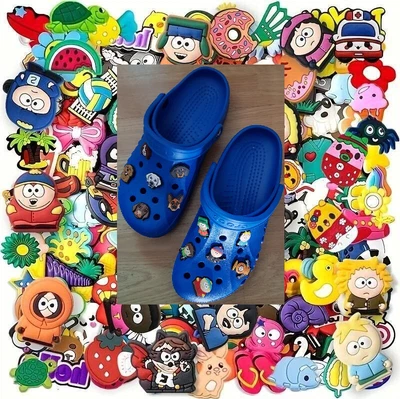 Jibbitz Croc Shoe Charms Set Of 6 Mixed Characters Anime Cartoon Sports Prime • £9.99