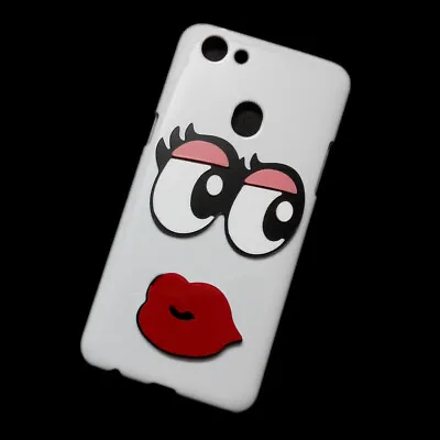 Case For OPPO A73 / F5 3D Cute Sexy Lips Eye Back Hard Phone Skin Cover • $13.95
