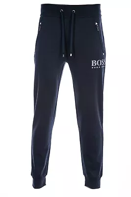 $120.96 • Buy New Hugo Boss Mens Blue Tracksuit Bottoms Pants Gym Sports Lounge Athleisure XXL
