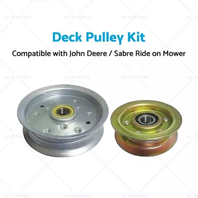 Deck Pulley Kit Ride On Mower Suitable For 42  John Deere Sabre GY20067 GY20629 • $46.59