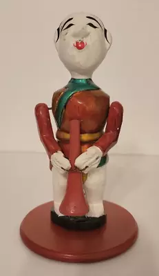 Vintage Vietnamese Water Puppet 8.5  Wooden Lacquered Figurine • $20