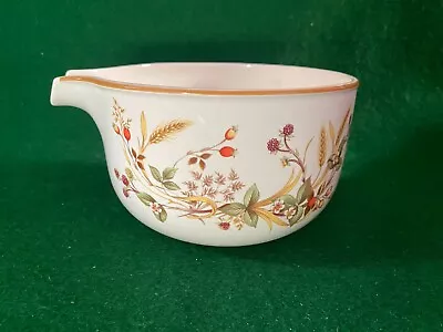 Rare M&s Marks And Spencer Harvest Ceramic Cake / Batter Bowl With Spout • £34.95