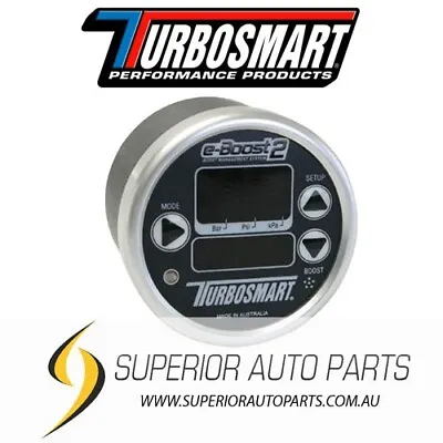 $469.06 • Buy TURBOSMART EBoost2 60mm Electronic Boost Controller Black Silver TS-0301-1002
