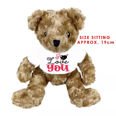 I Love You George Teddy Bear Valentine's Day  Gift 20cm • £9.99