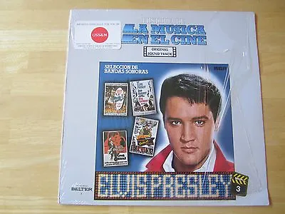 Elvis Presley LP:  Historia De La Musica En El Cine Shrinkwrap Made In Spain  • $26.99