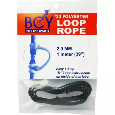 BCY 24 D-Loop Material Black 1m • $12.21