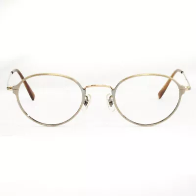 Oliver Peoples Barrister Glasses Frame Date Only Gold Color 45 21 138 Men • $232.74