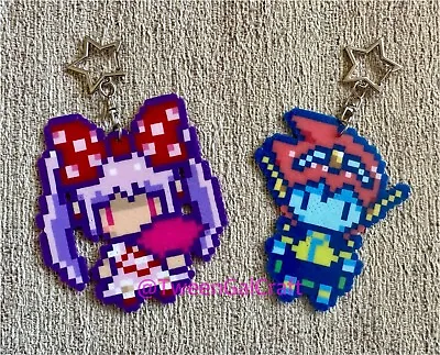 Omori Sweetheart Quest For Hearts Perler Keychain / Magnet / Pin / Sprite • $11.50
