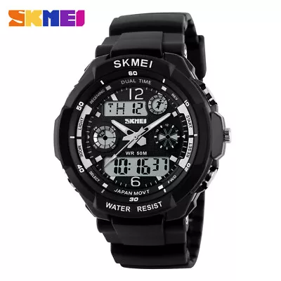 NEW HOT SKMEI Men Sport Watch Student Boys Fashion LED Digital Watches Gifts • $30.75