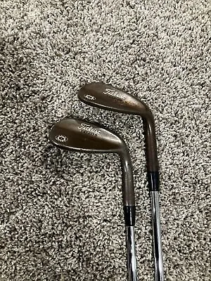 Titleist Vokey Spin Milled Oil Can Wedge Set 54 58 Sand Lob RH +1.5 Inches Tall • $88.88