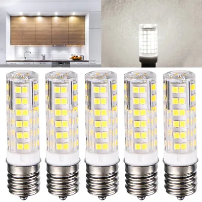 5Packs 7W E17 LED Light Bulb Intermediate Base Fits Microwave Oven Refrigerator • $13.62