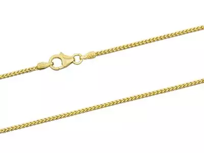 18ct Yellow Gold 1.1mm Franco Chain 16 /40cm Hallmarked • £441.70