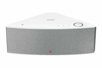 SAMSUNG M5 White Wireless Smart NFC Bluetooth Multi-Room Home Audio Speaker • £73.99
