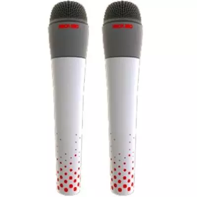 2 X Lips Microphones Microsoft Xbox 360 Mics Video Game Accessories Accessory • £59.99