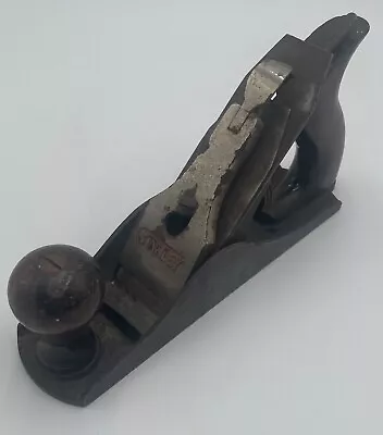 Vintage Stanley Bailey No. 3 Smooth Bottom Carpenters Woodworking Plane • $34.99