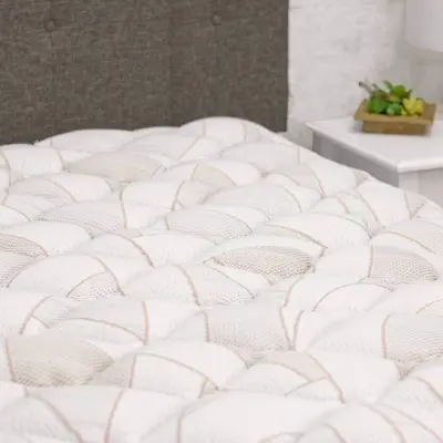 Copper Infused Mattress Pad - Fitted Skirt With Extra Plush And Thick Copper Mat • £100.18