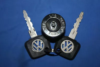 $13 • Buy VW BEETLE, GHIA, BUS, T-3  IGNITION LOCK CYLINDER W/ Two Keys  1968-1970 