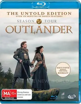 Blu Ray - OUTLANDER Season Four 4 The Untold Edition (2017) Region B • $18.50