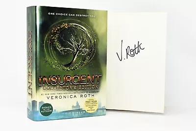 SIGNED 1/1 Insurgent Collectors Veronica Roth (Divergent) Tattoos Poster NEW • $63.96