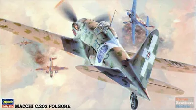 HAS09132 1:48 Hasegawa Macchi C.202 Folgore Italian Air Force Fighter • $36.39