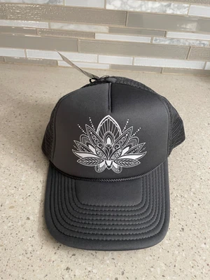 $14.99 • Buy O’Neil Beach Lotus Gray Trucker Hat Snap Back