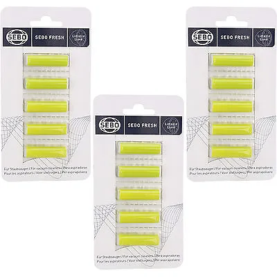 15 X Sebo Fresh Fragrance Vacuum Cleaner Hoover Bag Air Freshener Capsules • £11.65