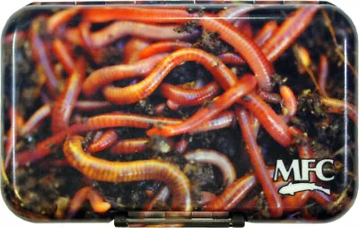 Montana Fly Company Mfc Dirty Worm Poly Fly Box Featuring Slit Foam • $28