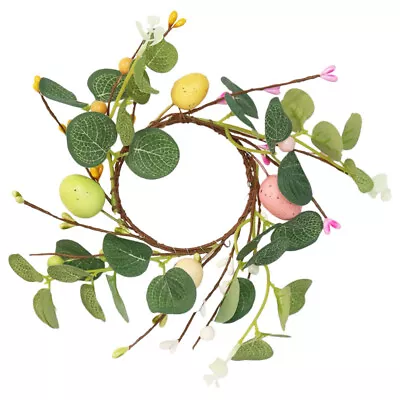  Spring Candle Rings Easter Wreath Holder Front Door Wedding • £8.25