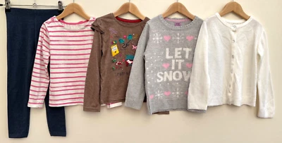 £6.99 • Buy Girls Bundle Of Clothes Age 5-6 F&F Mothercare Young Dimension