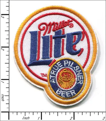 20 Pcs Embroidered Iron On Patches Miller Lite Beer 67x80mm AP065Li1 • $18.98