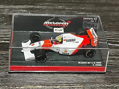 1/43 MINICHAMPS 530 934308 McLAREN MP4/8 FORD 1993 AYRTON SENNA  • $38.87