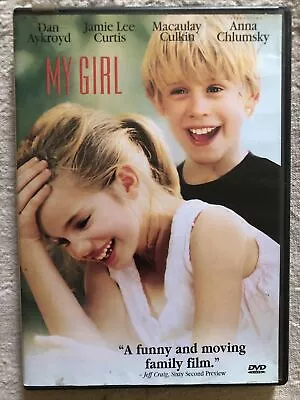 My Girl DVD 1991 Macaulay Culling Dan Akroyd Jamie Lee Curtis • $1.89