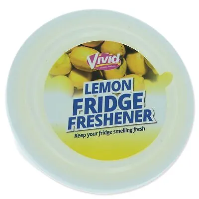 £5.49 • Buy FRIDGE FRESHENER LEMON Fresh Food Safe Kitchen Refrigerator Cleaning Deodoriser