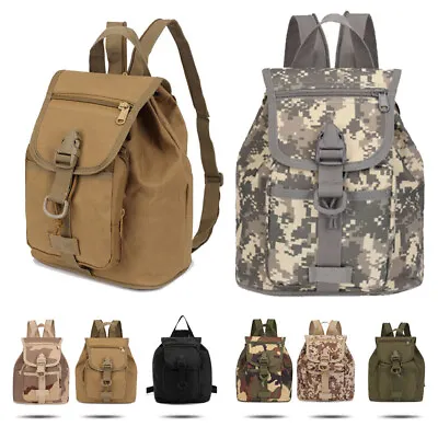Tactical Kid's Backpack Military Shoulder Bag Pack School Bag For Hiking Camping • $21.99