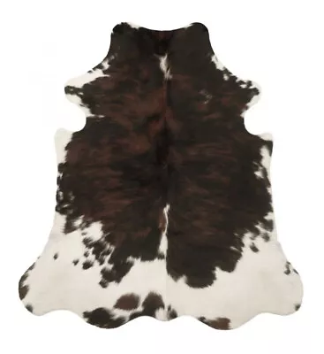 Natural Cow Hide  Rug Leather Carpet Skin Small Trii Colour • £165