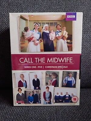 CALL THE MIDWIFE : Series One To Five 1 - 5 & Christmas Specials DVD Boxset- NEW • £14.99