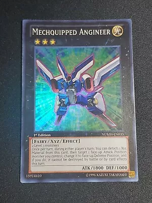 Yu-Gi-Oh! TCG Mechquipped Angineer Number Hunters NUMH-EN035 1st Edition NM! • $1.25