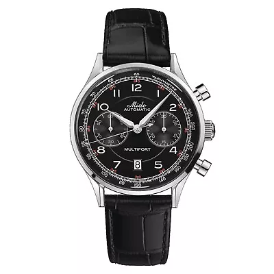 Mido Multifort Patrimony SWISS Automatic Chronograph Men's Watch M0404271605200 • $1549.95