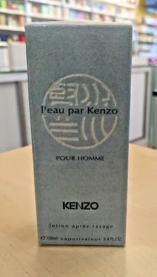 L’eau Par Kenzo Pour Homme After Shave Lotion 100ml Rare HTF Discontinued • $98.98