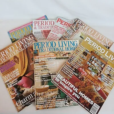 Period Living & Traditional Homes Magazine Vintage 1990's 2000's Charm And Style • £7.55