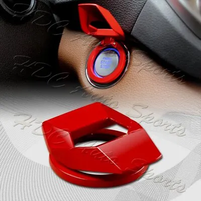 Universal Lambo Style Aluminum Engine Start Stop Button Decor Ring Trim Cover • $4.99