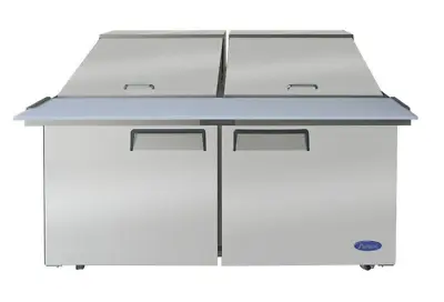 Atosa MSF8307GR 60  Mega Top Salad Sandwich Prep Station Table 24 Pan17.2 Cu.Ft • $3153